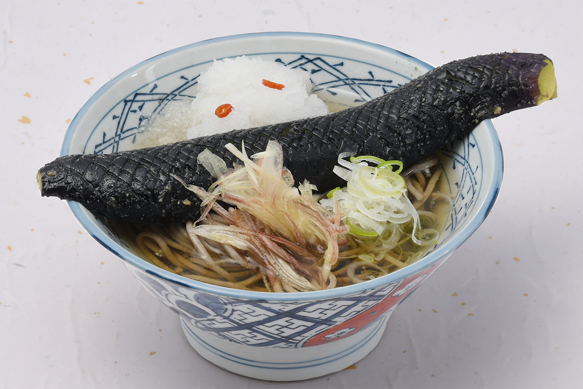 なす煮びたしそば