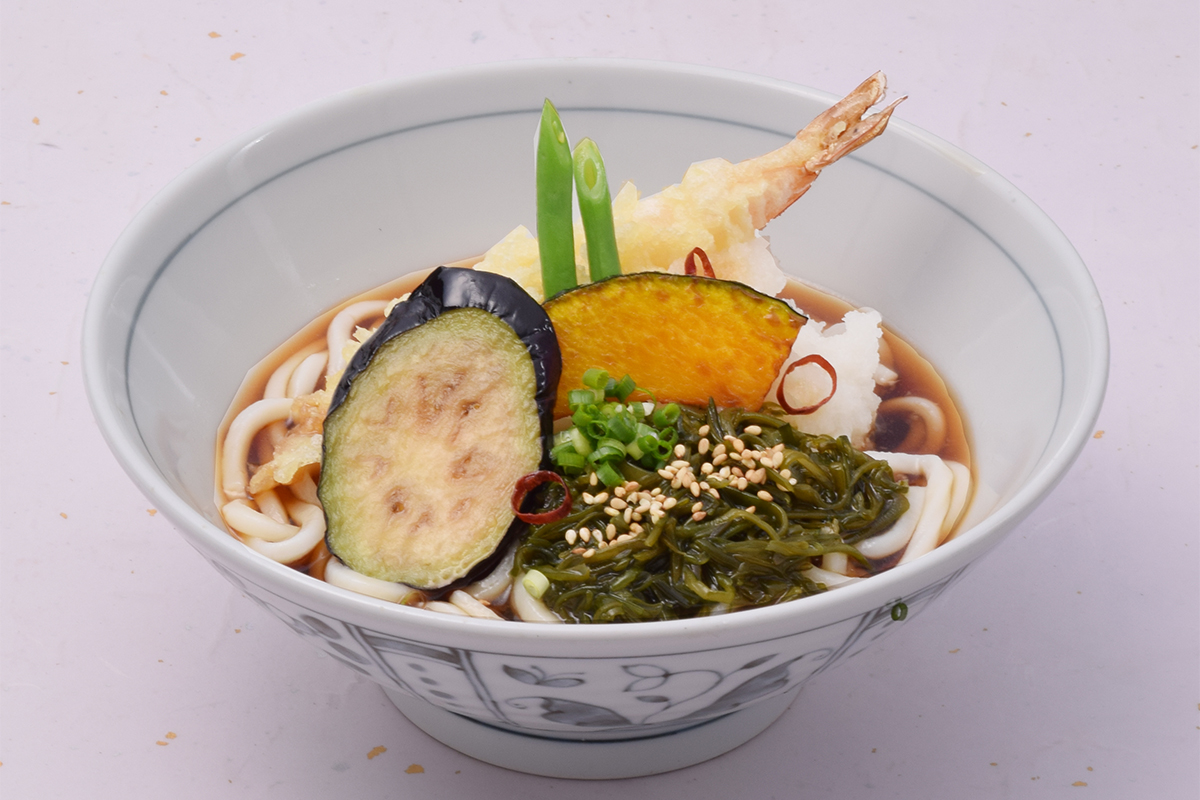 ぶっかけめかぶうどん